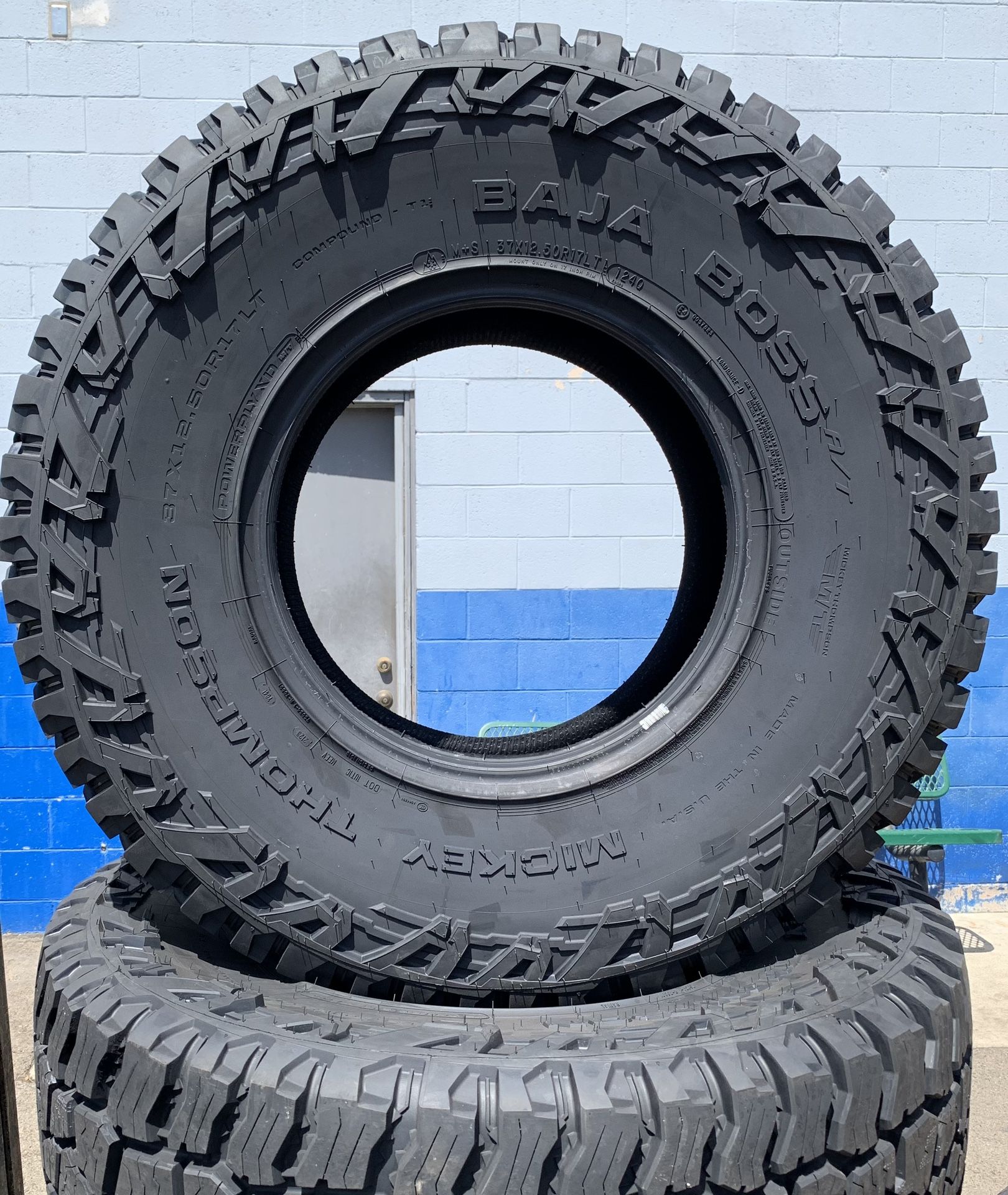 Mickey Thompson 37x12.50R17LT Tire, Baja Boss A/T for Sale in Montclair
