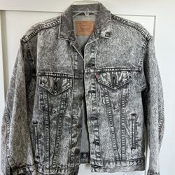 Levi’s Distressed Denim Trucker Jacket