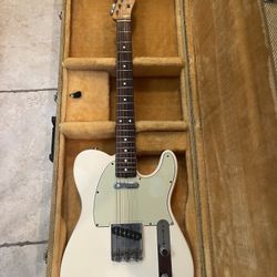 Fender MIM Telecaster Classic 60s (RARE) W/ Danelectro Tweed Vintage Hardshell Case 
