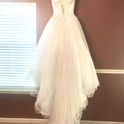 David’s Bridal wedding dress. 