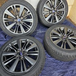 5x114.3 17" Premium Subaru Wheels 