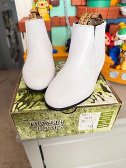 Boy Baptism Boots (size 9t)