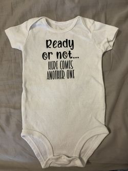 Pregnancy Announcement onesie