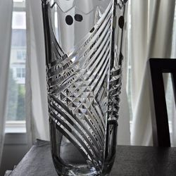 Bohemia Crystal 11.75" Vase