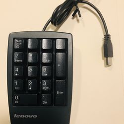 Lenovo KU-9880 Numeric External Keypad Keyboard USB
