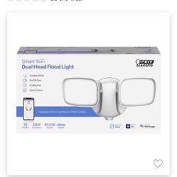 Smart WIFi Dual Head Flood Light 