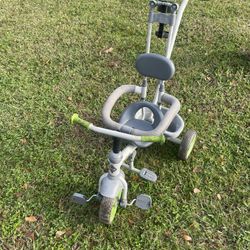 Baby Stroller With Cup Holder, Baby Protection And Basket At The Bottom