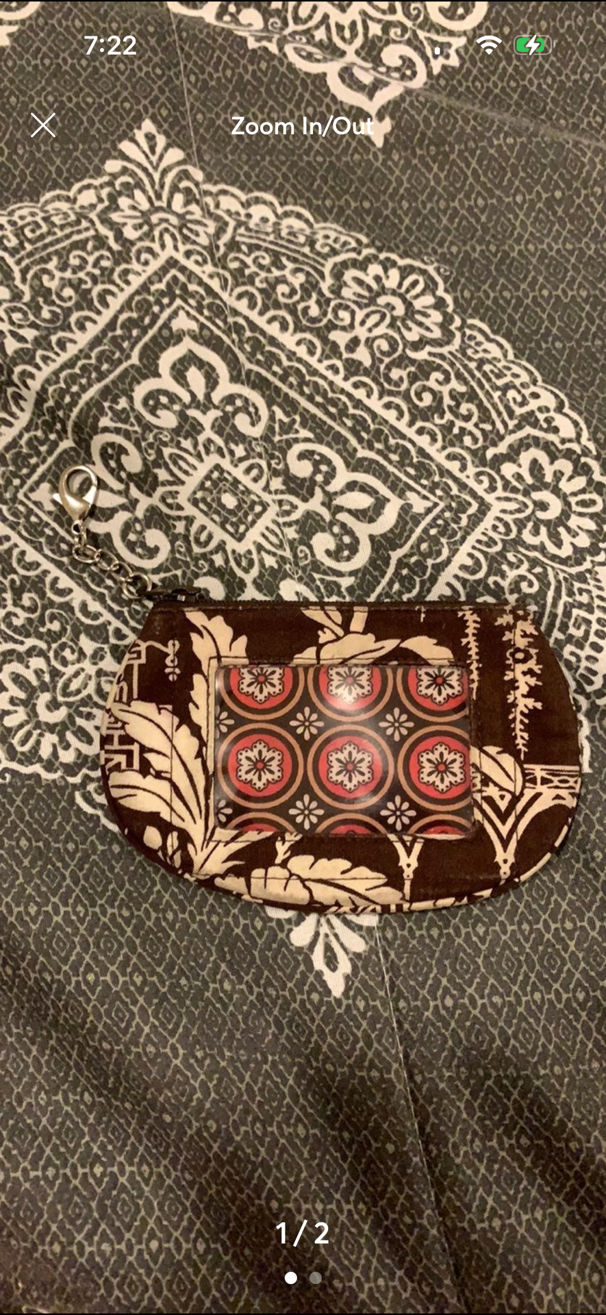 Vera Bradley Zip ID