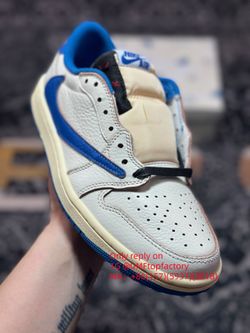 Travis Scott x Air Jordan 1 Low Pale Vanilla