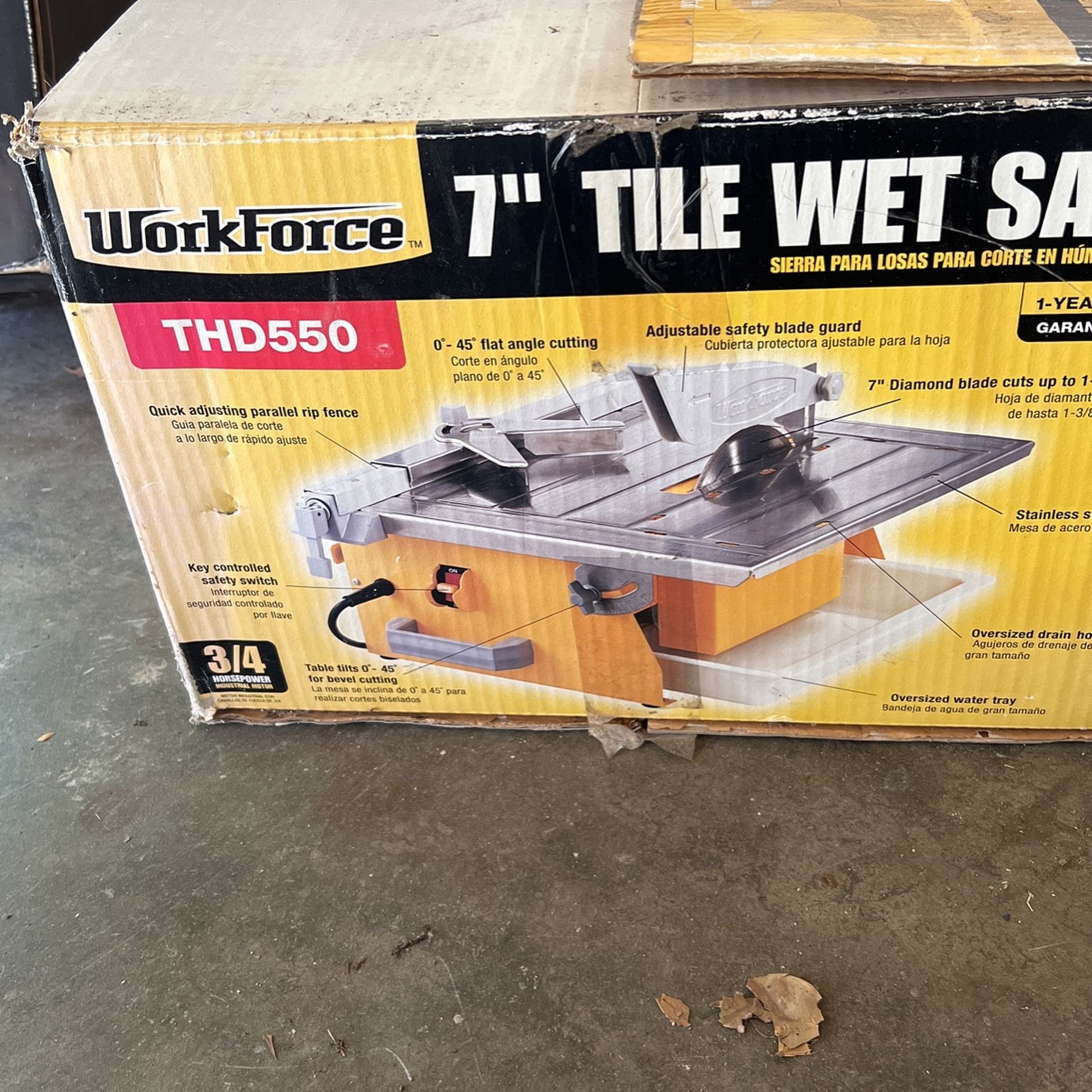 7” Tile Wet Saw for Sale in San Diego, CA OfferUp