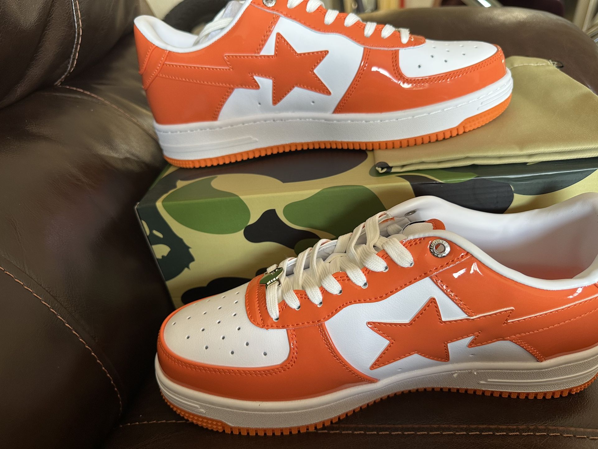 Brand New Orange Bapestas