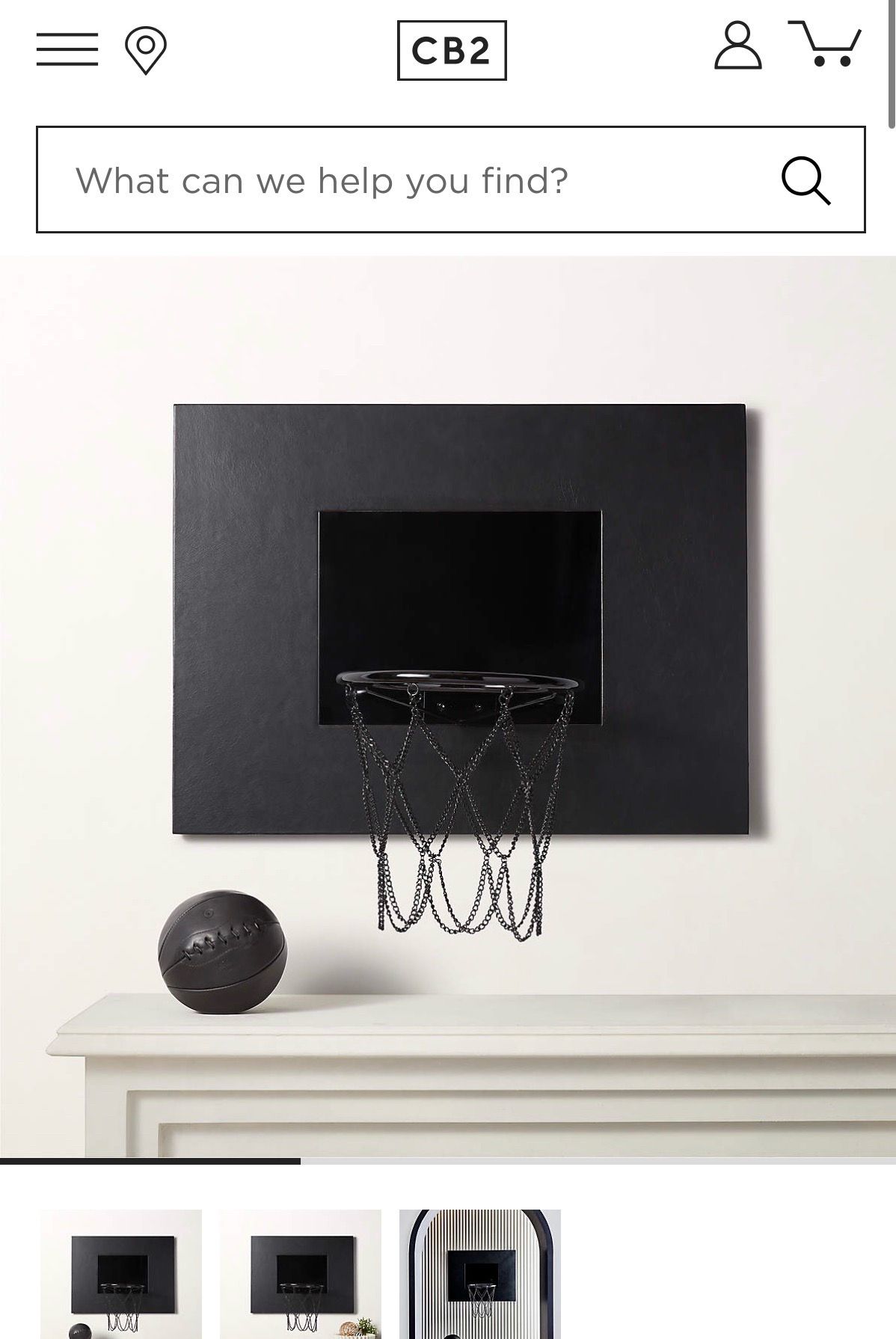 CB2 Basketball Hoop