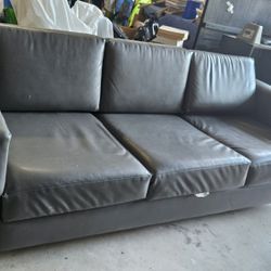 Dk Grey Contemporary Couch