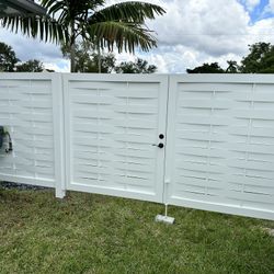 All Aluminum Gates And Fences/ Horizontal, Machinbardo, Woven Style
