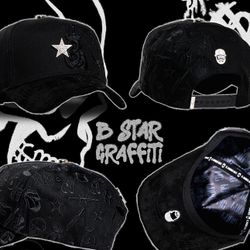 Barbas hats “B Star Graffiti”
