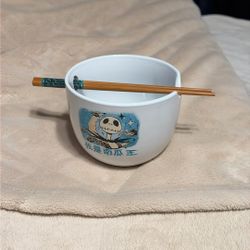 Jack Skellington Ramen bowl