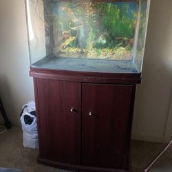Fish Tank With Dresser