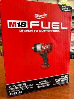 Milwaukee new 1/2” high torque impact wrench fuel 3 speeds