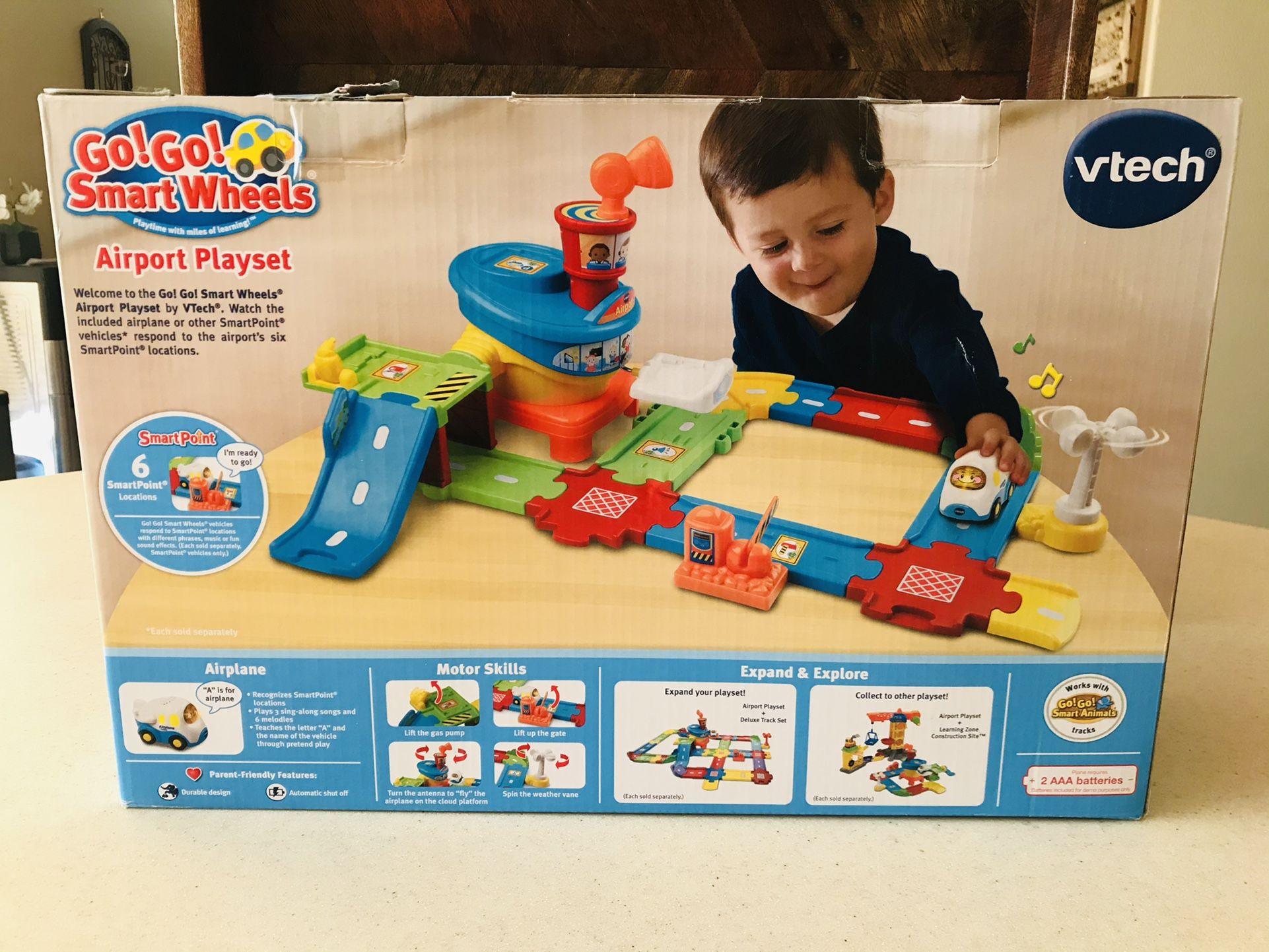 Vtech Go! Go! Smart Wheels Airport Playset