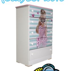 Barbie Five Drawers Dresser Chest New Cajonera Comoda 