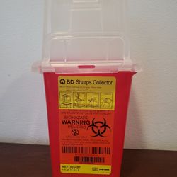 BD Home Sharps Containers With Lids 1.5qt one use, QTY