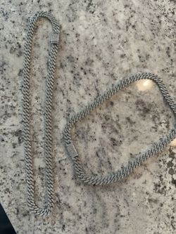 Moissanite Cuban chains
