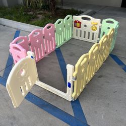 Pet Playpen Baby Playpen Safety Fence Gate 