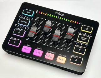 FIFINE Ampligame SC3 Gaming Audio Mixer