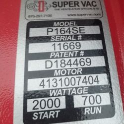 Supervac P164se 16 Blade