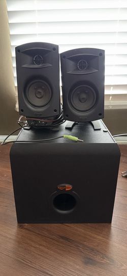Klipsch promedia 2.1 computer speakers