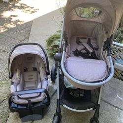 4 In One Stroller Set With Extra Car Seat Carrier