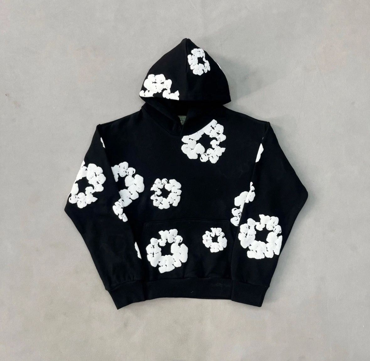 Denim Tears Hoodie Black Winter Wear Jumper Jacket