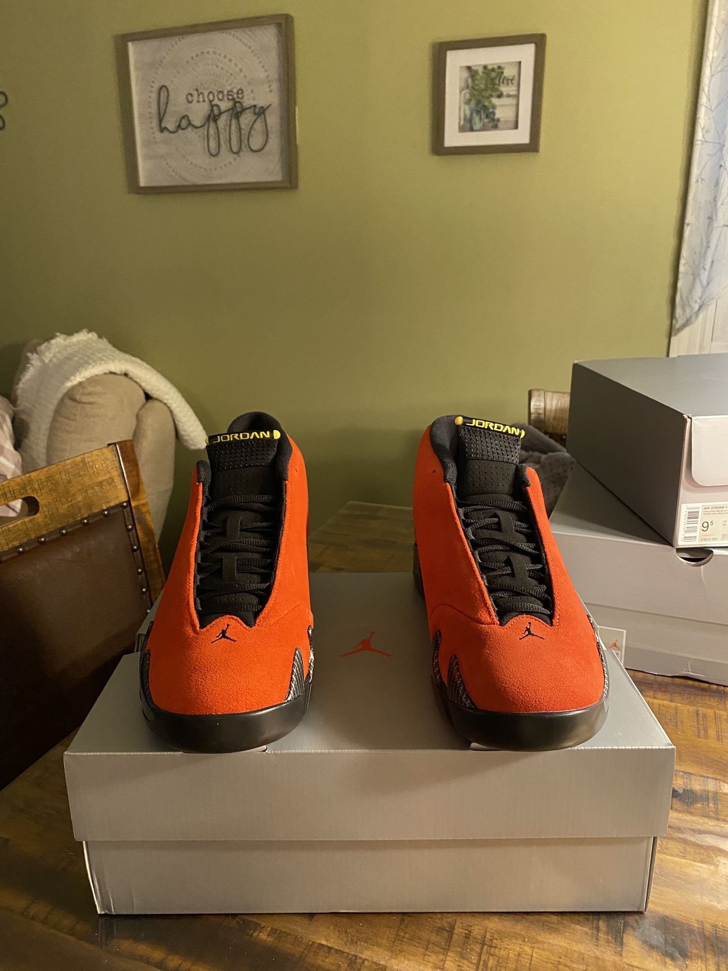 AIR JORDAN 14 FERRARI SIZE 9.5