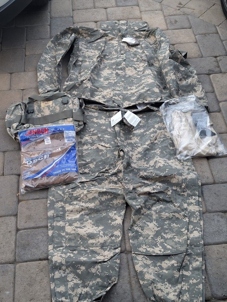Gen III Military Pants & Jacket Mens Digital Camo Cold Weather Level 6