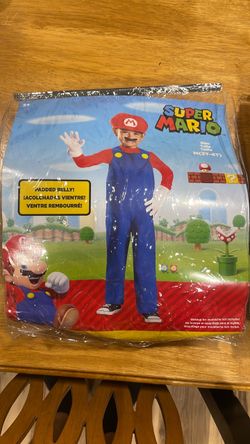 Super Mario costume 3T-4T