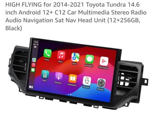 2014 to 2021 Tundra radio