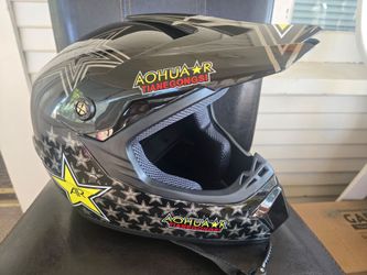 ⭐🔥 COMPLETE MOTOCROSS GEAR SET (SIZE MEDIUM) - HELMET, GOGGLES & GLOVES 🔥⭐