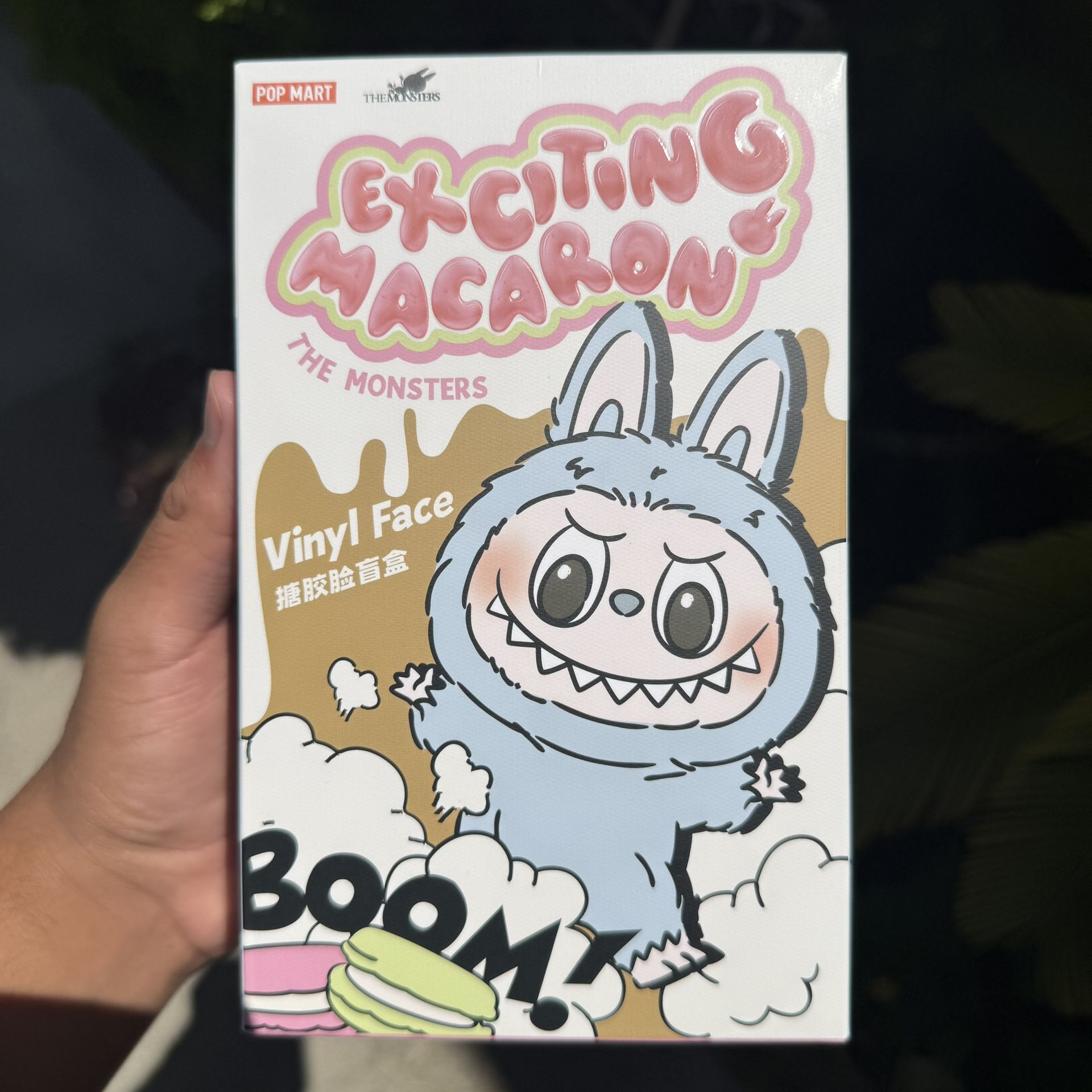 *SESAME BEAN* Labubu Exciting Macaron The Monsters Blind Box *UNOPENED*