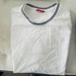 Men’s Cotton White Short Sleeve Shirt