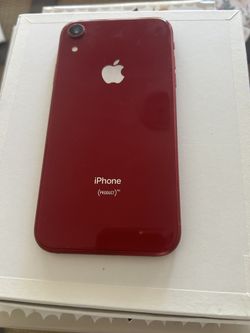 I PHONE 10 XR RED $75