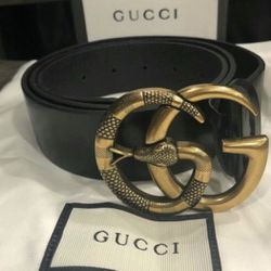 Gucci Snake Belt 