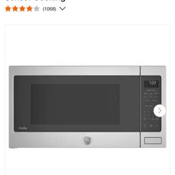 GE Profile 2.2 cu. ft. Countertop Microwave in Stainless Steel with Sensor Cooking 1.9k