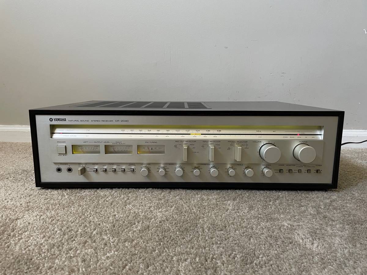 Yamaha CR2040 Home Stereo Audio Vintage Receiver Amplifier for Sale in