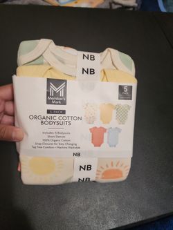 Organic cotton bodysuits