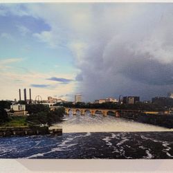16x20 Canvas Art - Minneapolis Stone Arch Bridge Photo