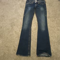  Bell bottom Blue Jeans 