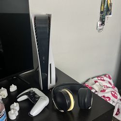 PS5 Standard Edition with Controller and Headset