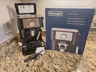 New, Open Box - DeLonghi Espresso and Cappuccino Maker
