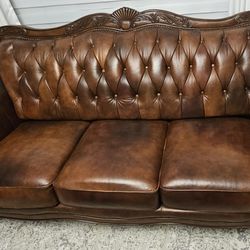 Real Leather Couch