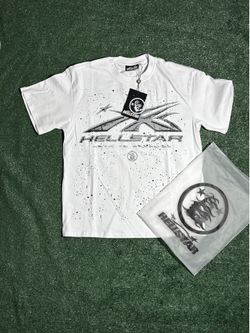 Medium white Hellstar t-shirt with tags SEND OFFERS